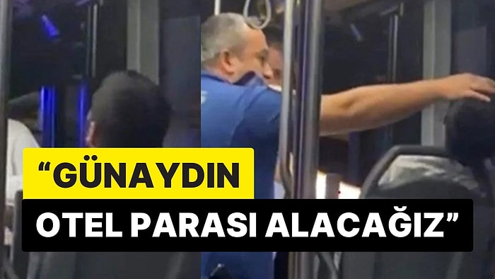 Kocaeli'de Halk Otobüsünde Uyuyakalan Bir Vatandaş Ne Yaptılarsa Uyanmadı: Devreye Polis Girdi