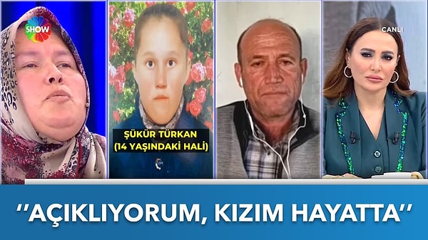 2024 Şubat ayından beri Didem Arslan'la Vazgeçme'de işlenen Şükür Türkan'ın kaybolması olayı hala bir çözüme ulaşabilmiş değilken, Didem Arslan yeni sezonda bu konuyu tekrardan ele aldı.