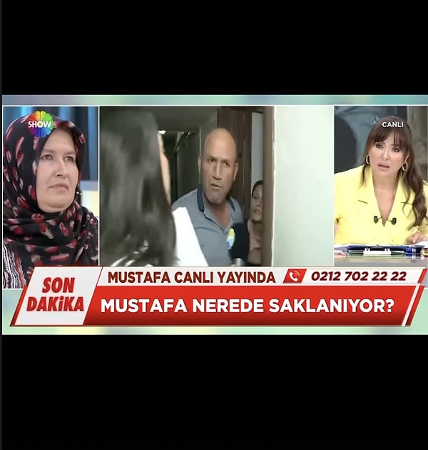 Didem Arslan'ın muhabiri Yasemin, Mustafa'nın saldırısına maruz kalırken bağırışlar içinde kolundan tutup resmen fırlatıldı.