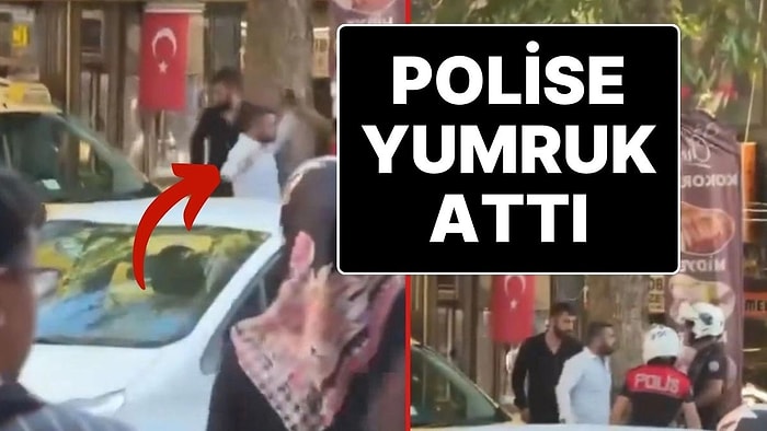 Üst Aramasına İzin Vermeyen Kişi Polise Yumruk Attı