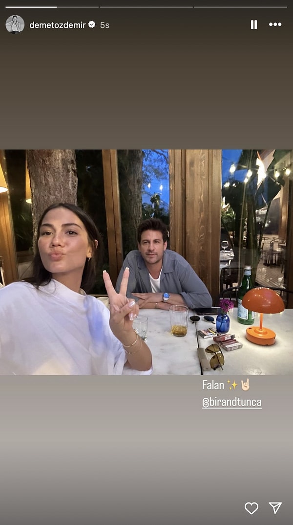 Demet Özdemir, Birand Tunca'yla date'e çıktı.