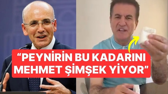 Mustafa Sarıgül, Mehmet Şimşek'in Ekonomi Politikasını Bir Kalıp Peynir Üzerinden Değerlendirdi