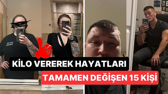 Kilo Vererek Vücutlarını ve Hayatlarını Tamamıyla Değiştiren Kişilerden 15 İnanılmaz Fotoğraf