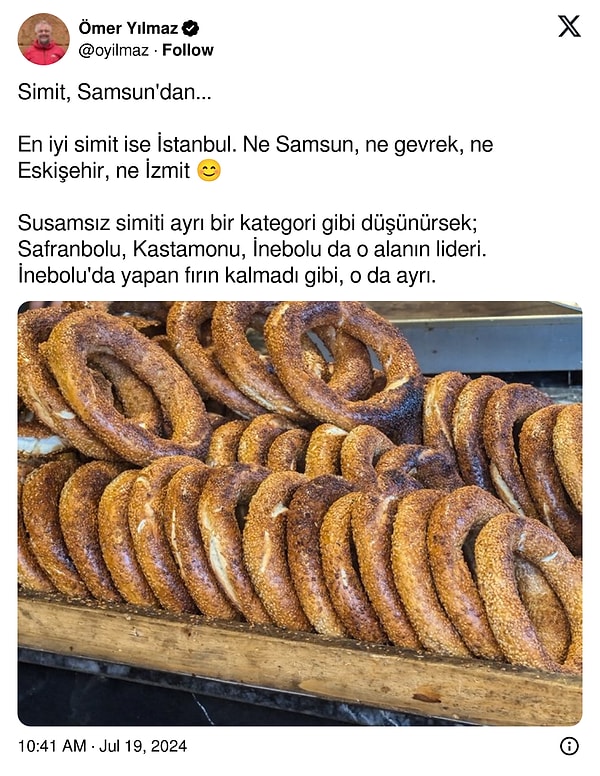 17. En iyi simit nerede?