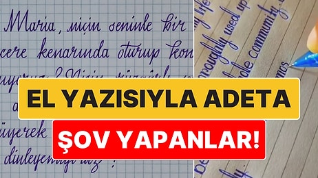 Size Göre İhtiyaç, Onlara Göre Tutku: Kaleminden Adeta Bal Damlayanların Hayranlık Uyandıran El Yazıları