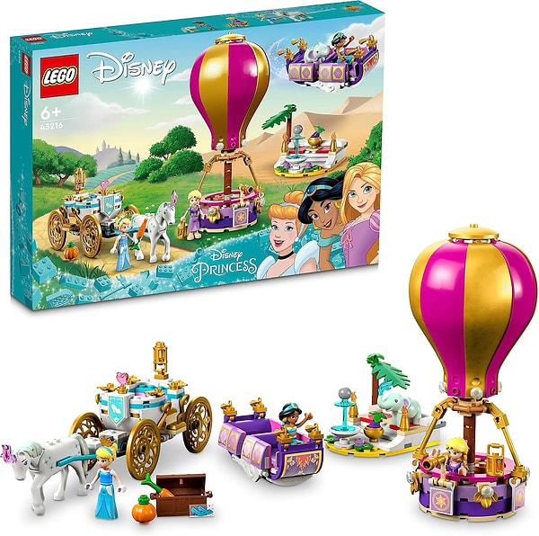 5. LEGO® Disney Princess - Prensesin Büyülü Yolculuğu Yaratıcı Oyuncak Yapım Seti