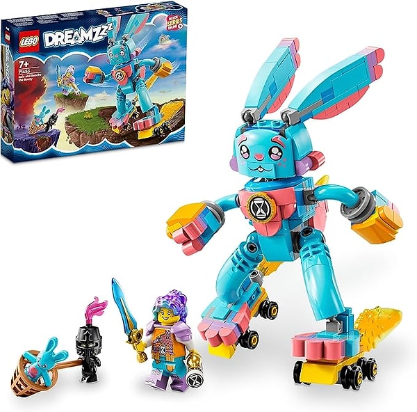 10. LEGO® DREAMZzz Izzie ve Tavşan Bunchu Oyuncak Yapım Seti