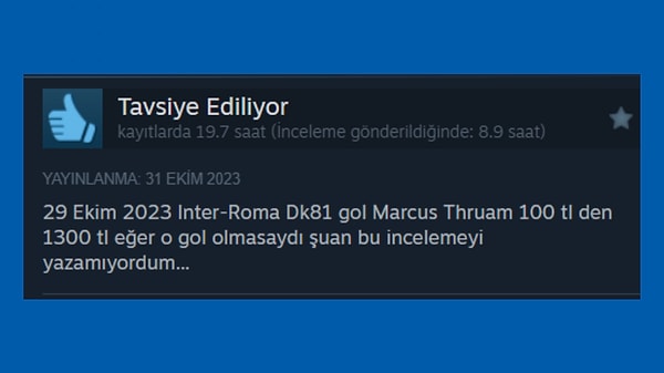 Vallahi şansa yaşıyoruz ya.