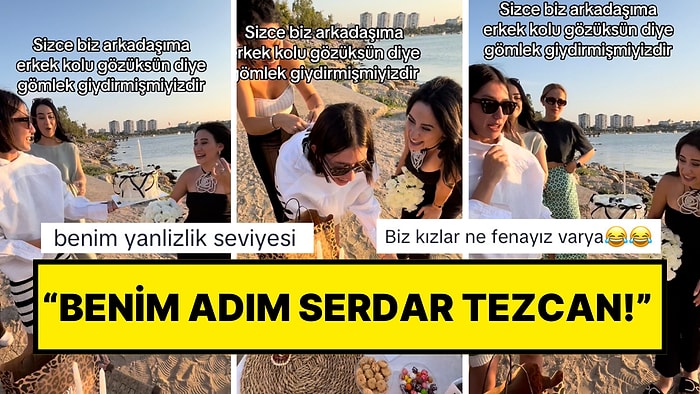 Kıskandırmak Deyince de Kadınlar! Doğum Günü Fotoğrafı İçin Verilen Çabaya Şoke Olacaksınız