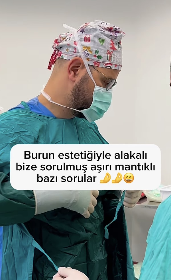 Paylaşımına da, ''Ameliyat sonrası psikolojisi zor kesinlikle sizi anlıyoruz. Ama bazı soruları unutmadık 😂 '' notunu düştü.