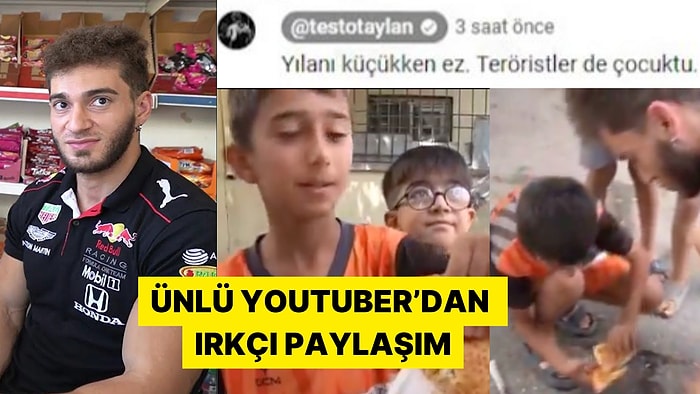 Yemek Dağıttığı Çocukların Nereli Olduğunu Soran Testo Taylan'dan Irkçı Yorum