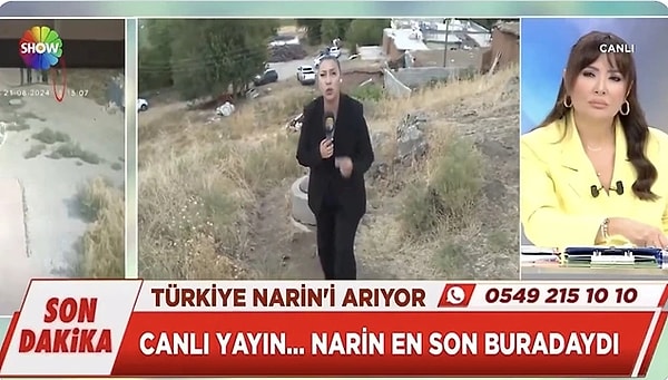 Narin'in nerede olduğunun belirlenmesi için ailesi, Didem Arslan'ın Vazgeçme programına başvurdu.