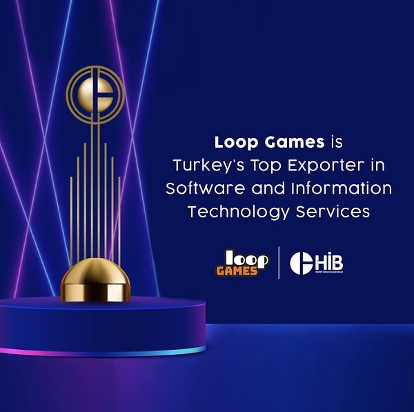 2023 yılının Ocak ayında ise Loop Games, Türkiye'nin en iyi Yazılım ve Bilgi Teknolojisi Servisleri ihracatçısı olmayı başardı.