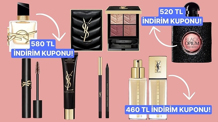 Günün Fırsatı: Yves Saint Laurent’te 660 TL’ye Varan İndirim Kuponları