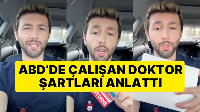 ABD'de Görev Yapan Doktor Çalışma Şartlarını Anlattı: "1500 Dolarlık Kart Veriyolar,  Yarım Kilo Et Tükettim"