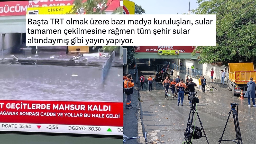 Murat Ongun Sağanak Yağış İçin "Kamp Kuran" Medya Kuruluşlarına İsyan Etti