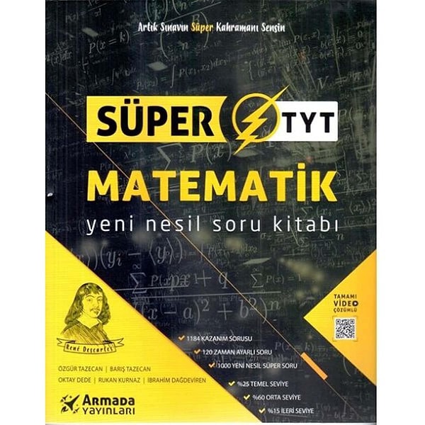 Armada TYT Süper Matematik Yeni Nesil Soru Kitabı