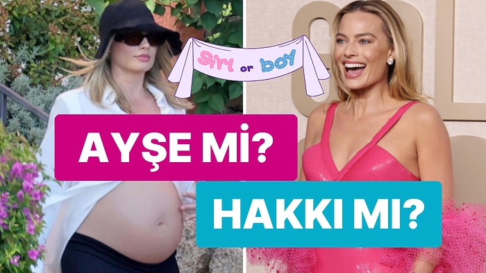 Cinsiyet Partisine Bekleniyorsunuz: Margot Robbie'nin Karnının Şekline Göre Bebeğinin Cinsiyetini Ne?