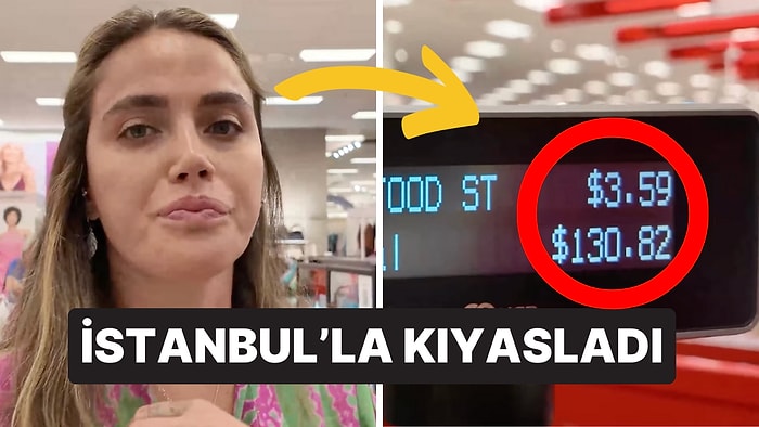 Ceyda Ateş Amerika'daki 130 Dolarlık Kırtasiye Alışverişini İstanbul'la Kıyasladı: ''Orada Ucuza Alamazdım''