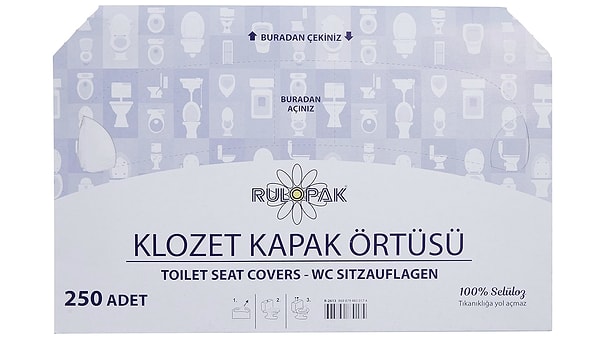 Rulopak R-2613 Klozet Kapak Örtüsü