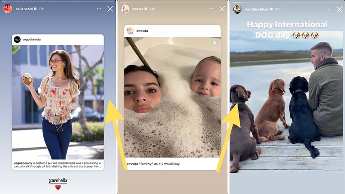 Köpekleriyle Oturan Beckham'dan Somurtan Kylie Jenner'a 28 Ağustos'ta Yabancı Ünlülerin Instagram Paylaşımları