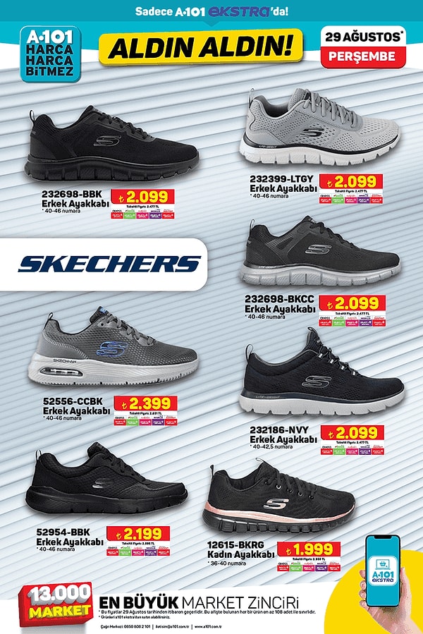 Skechers ayakkabılar