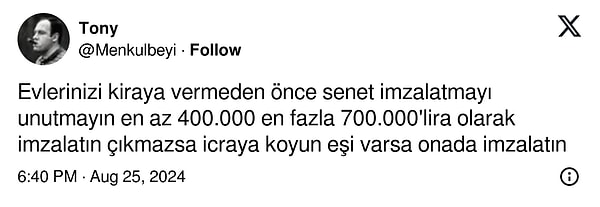 Tavsiye şöyle 👇