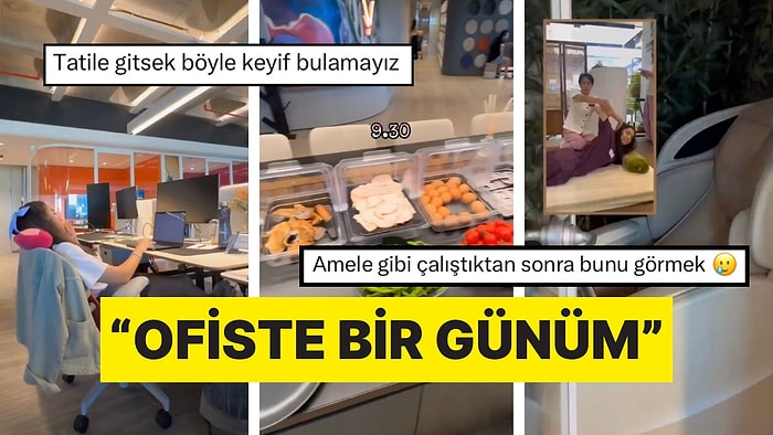 Ofiste Bir Gününü Paylaşan Mühendisin İmkanları “Bunlar Nasıl Hayatlar?” Dedirtti