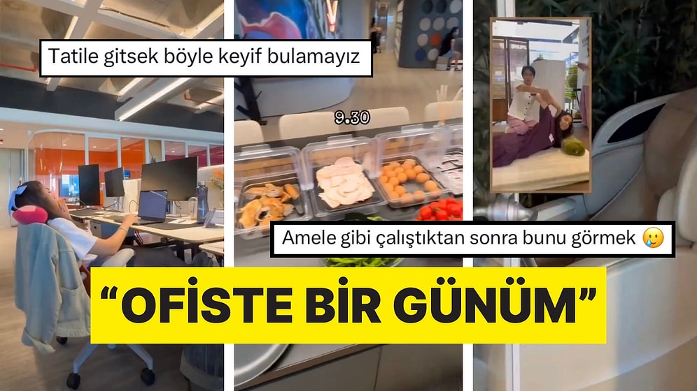 Ofiste Bir Gününü Paylaşan Mühendisin İmkanları “Bunlar Nasıl Hayatlar?” Dedirtti