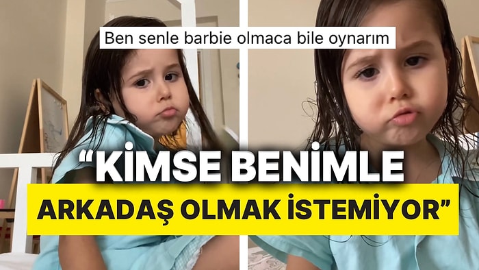 Kreşte Arkadaş Edinemeyen Dünyalar Tatlısı Kız Yürekleri Burktu: “Kimse Benimle Arkadaş Olmak İstemiyor Anne”