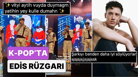 K-Pop'ta Türkiye Etkisi: Koreli Müzik Grubu The KingDom Konserlerinde Edis'in Yalan Şarkısını Seslendirdi