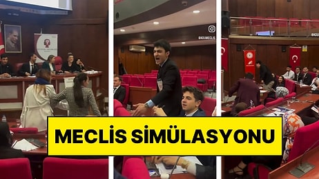 Üniversite Öğrencilerinin Meclis Simülasyonu Sosyal Medyada İlgi Gördü