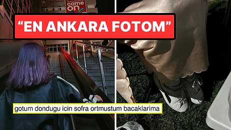 Ankara'da Çekildikleri Fotoğrafları Paylaşarak Şehrin Atmosferini İliklerimize Kadar Yaşatan Kişiler