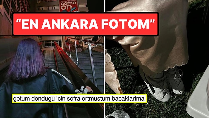 Ankara'da Çekildikleri Fotoğrafları Paylaşarak Şehrin Atmosferini İliklerimize Kadar Yaşatan Kişiler