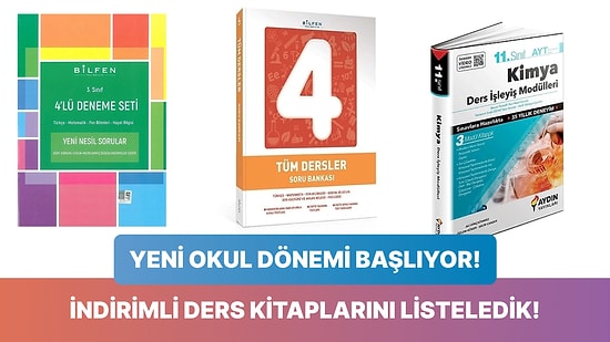 Yeni Eğitim Yılında Bütçenizi Zorlamayın: İndirimli Ders Kitapları