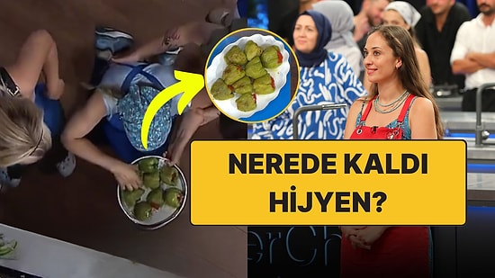 MasterChef'te Beril, Yere Düşen Dolmaları Şeflere Yedirdiklerini İtiraf Etti!