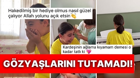 Hayalini Kurduğu Piyanoyu Odasında Görünce Sevinçten Gözyaşlarına Boğulan Tatlı Kız