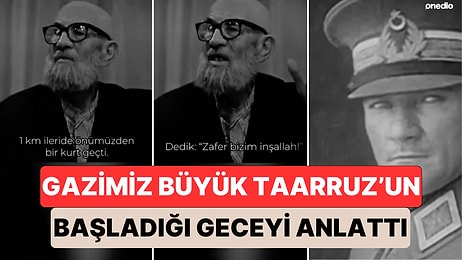 Kurtuluş Savaşı Gazisi Mehmet Ali Soy Büyük Taarruz’un Başladığı 26 Ağustos Gecesini Anlattı