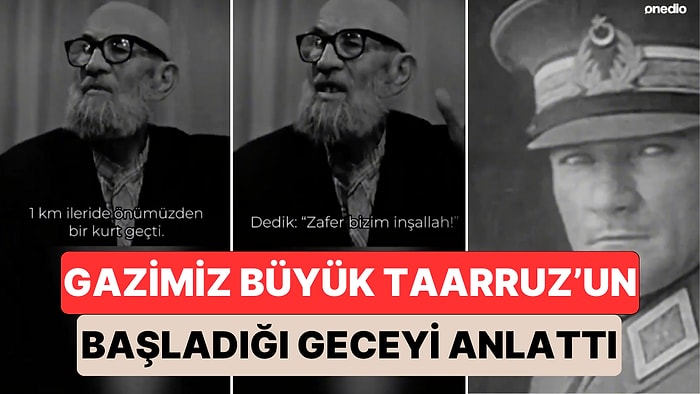 Kurtuluş Savaşı Gazisi Mehmet Ali Soy Büyük Taarruz’un Başladığı 26 Ağustos Gecesini Anlattı