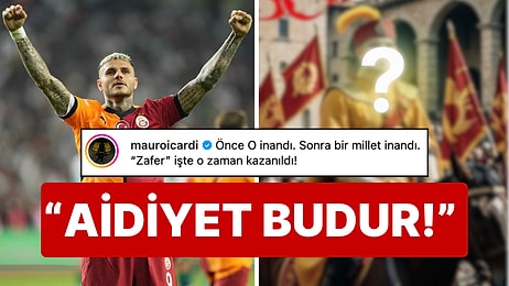 Galatasaray'ın Yıldızı Mauro Icardi Yapay Zekayla Oluşturulmuş At Üzerindeki Pozuyla Zafer Bayramı'nı Kutladı!