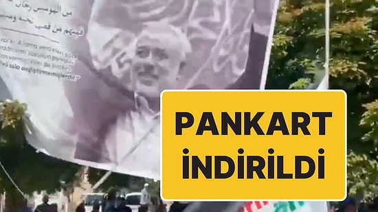 Gaziantep’deki Zafer Bayramı Kutlamalarında Haniye Tepkisi: Pankartı İndirildi
