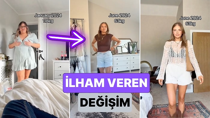 Pek Çok Kişiye İlham Verdi: Bir Kadın 6 Ay İçinde Verdiği Kilolarla Yaşadığı Değişimi Paylaştı