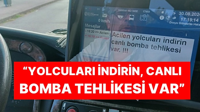 Otobüslerde 'Canlı Bomba' Paniği: “Acilen Yolcuları İndirin, Canlı Bomba Tehlikesi Var”