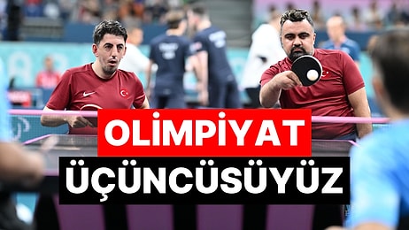 Paris 2024 Paralimpik Oyunları'nda Abdullah Öztürk - Nesim Turan İkilisinden Bronz Madalya