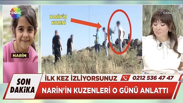 8 yaşındaki Narin Güran'ın kaybolmasının üstünden tam 10 gün geçti. Arama çalışmaları süren Narin ile ilgili herhangi bir bilgiye ulaşılamazken, yakın çevresinden bilgi alımına devam ediliyor. Didem Arslan'la Vazgeçme programında da ele alınan konuda, Arslan'ın ekibi Narin'in kuzeniyle iletişime geçti. Kaybolduğu günle ilgili yeni bilgiler elde edildi.