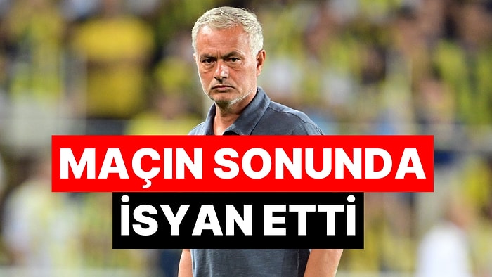 Jose Mourinho'dan Tartışma Yaratacak Sözler: "Türkiye'de Sadece Galatasaray Kart Görmüyor"