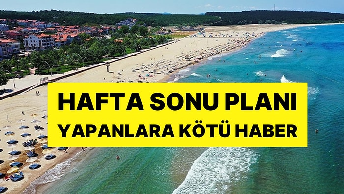 Hafta Sonu Planı Yapanlara Kötü Haber: Kandıra'da 2 Gün Boyunca Denize Girmek Yasaklandı