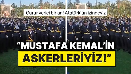 Cumhurbaşkanı Erdoğan’ın Katıldığı Harp Okulu Mezuniyet Töreni’nde Teğmenler: “Mustafa Kemal’in Askerleriyiz”