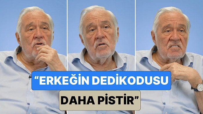 İlber Ortaylı "Erkekler mi Daha Çok Dedikodu Yapıyor Kadınlar mı?” Sorusuna Son Noktayı Koydu