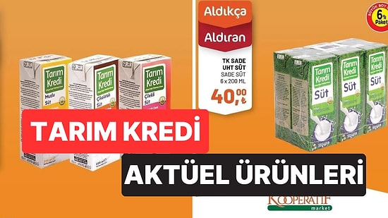 13 Eylül'e Kadar Geçerli! Okullar Açılıyor, Tarım Kredi İndirimli Ürünleri Açıklandı: 6'lı Paket Süt 40 TL!